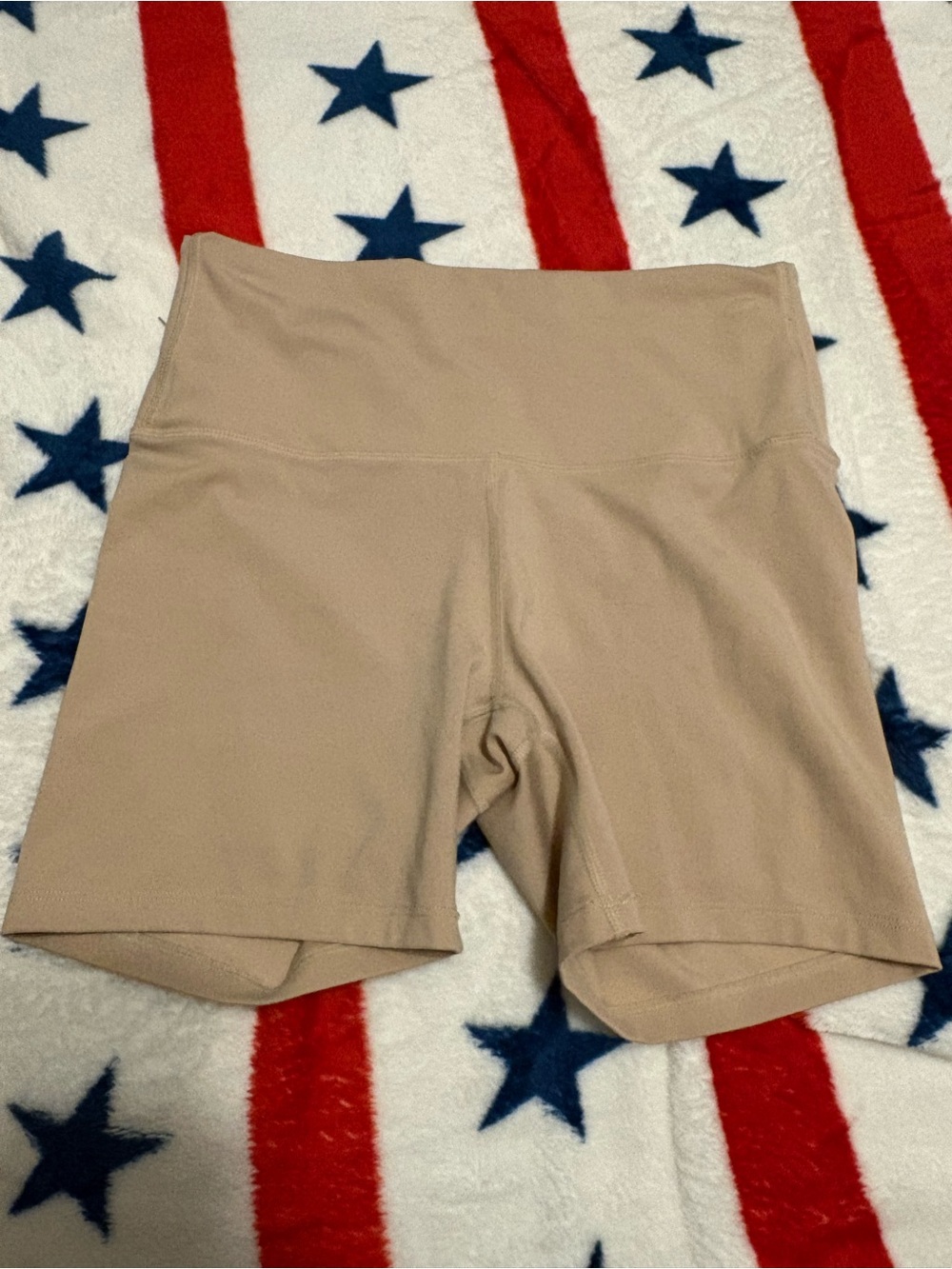 Women's Bike Shorts - Beige